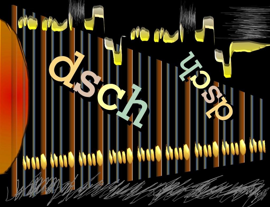 Michael Haverkamp: Computer graphics of Shostakovich's symphony No. 10, 3rd movement. 2019