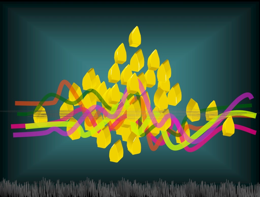 Michael Haverkamp: Music Graphics of “Spem in Alium” by Thomas Tallis, 2006. 